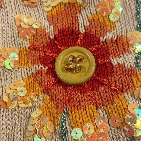 💥HOST PICK💥 Storybook Knits Size 2X Floral Design  Button Up Sweater Cardigan - Picture 11 of 11